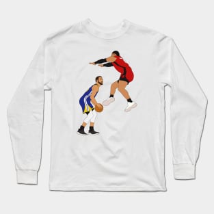 Steph Curry vs Dillon Brooks Long Sleeve T-Shirt